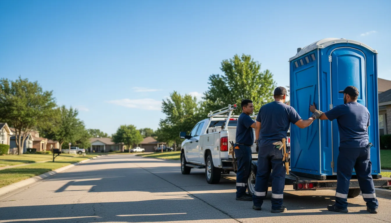 Portable Toilet Rental in Milburn, OK near me